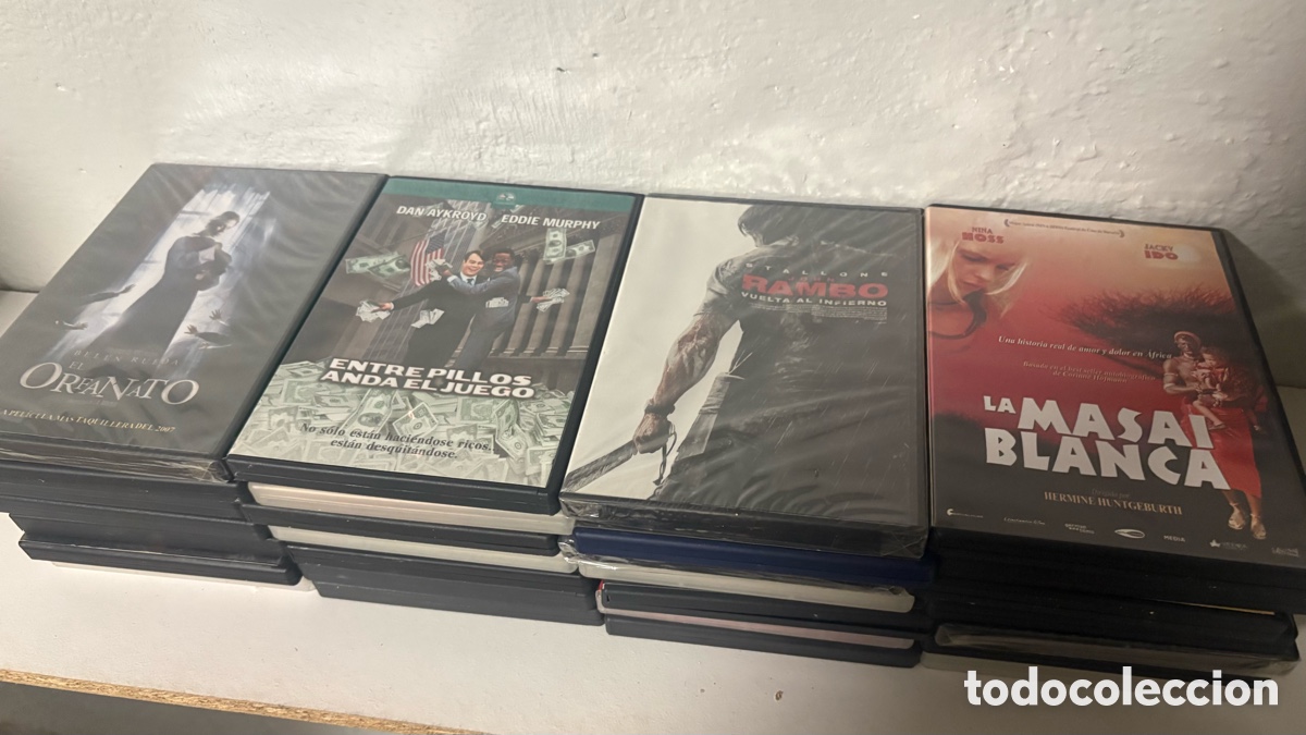 Cine: Lote de pel&iacute;culas DVD nuevos