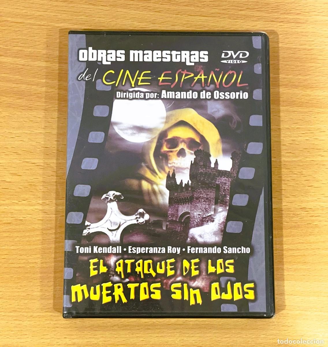 Cine: DVD CINE TERROR PATRIO DE AMANDO DE OSSORIO - EL ATAQUE DE LOS MUERTOS SIN OJOS (1973). PRECINTADO