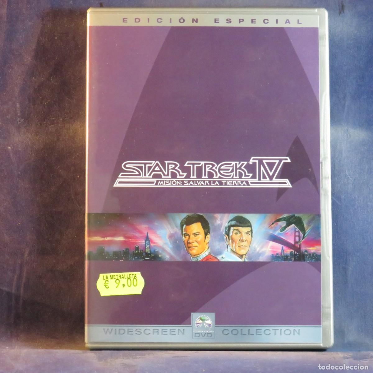 Cine: STAR TREK IV &rdquo;SALVAR LA TIERRA&rdquo; - DVD