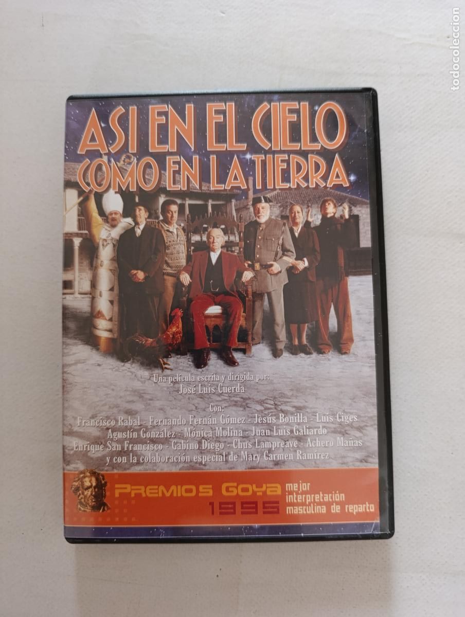 Cine: DVD ASI EN EL CIELO COMO EN LA TIERRA - JOSE LUIS CUERDA - FRANCISCO RABAL (O4)