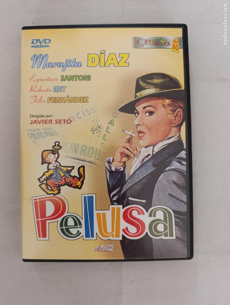 Cine: DVD PELUSA - MARUJITA DIAZ, ESPARTACO SANTONI (Z4)