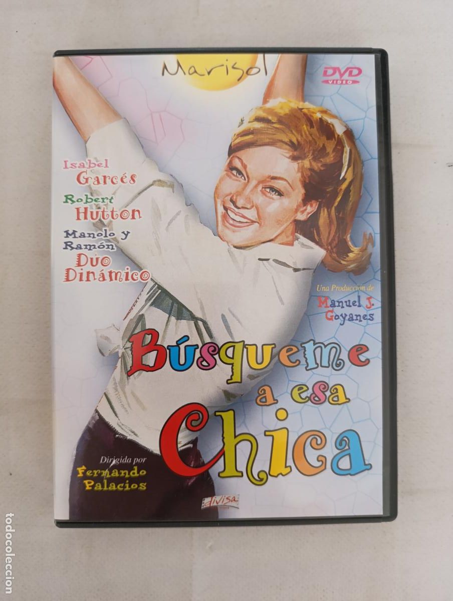 Cine: DVD BUSQUEME A ESA CHICA - MARISOL (Z4)