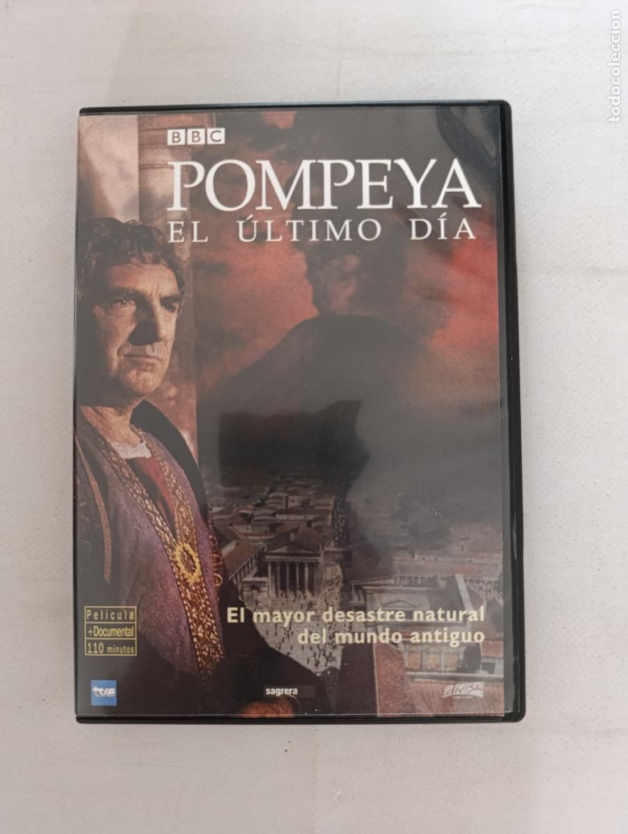 Cine: DVD POMPEYA EL ULTIMO DIA - BBC (Z4)
