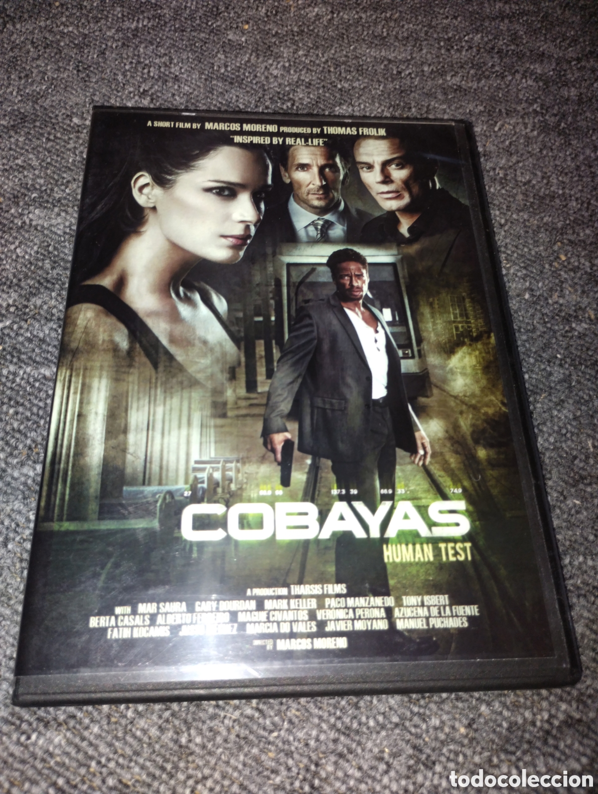 Cine: Cobayas human test DVD documental