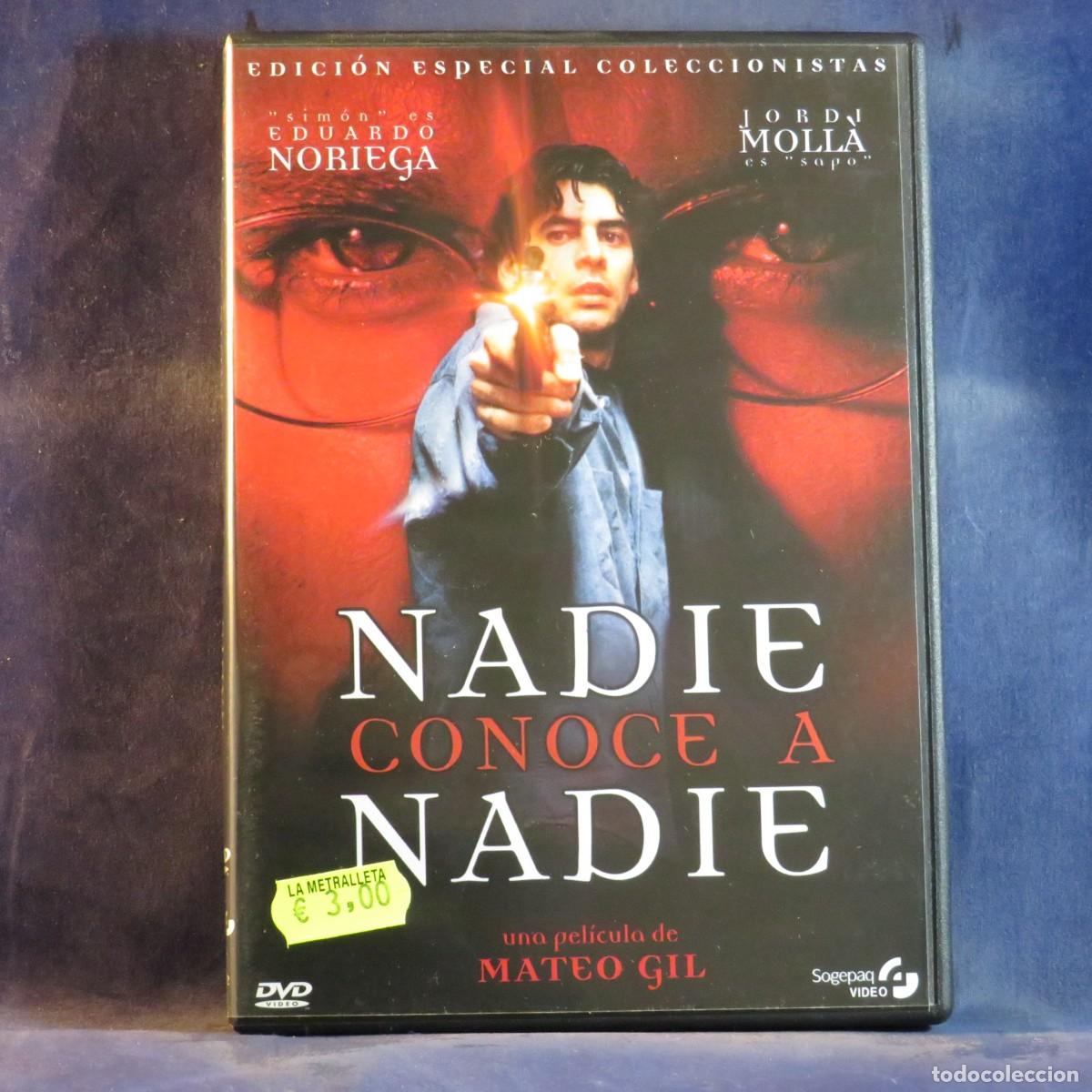 Cine: NADIE CONOCE A NADIE - DVD