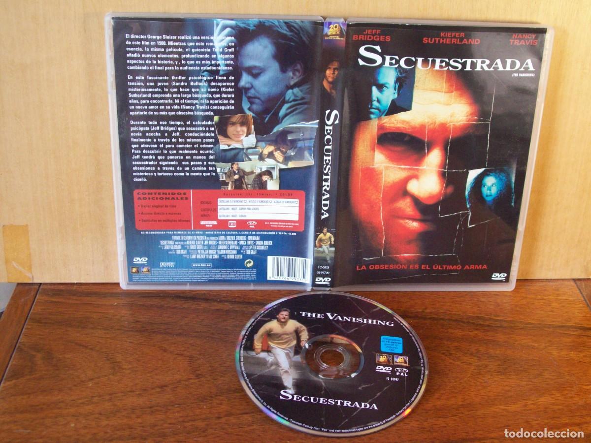 Cine: SECUESTRADA - JEFF BRIDGES - KIEFER SUTHERLAND - NANCY TRAVIS - DVD