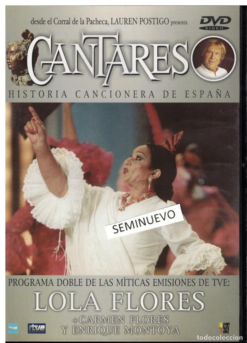 Cine: CANTARES - LOLA FLORES - DVD SEMINUEVO