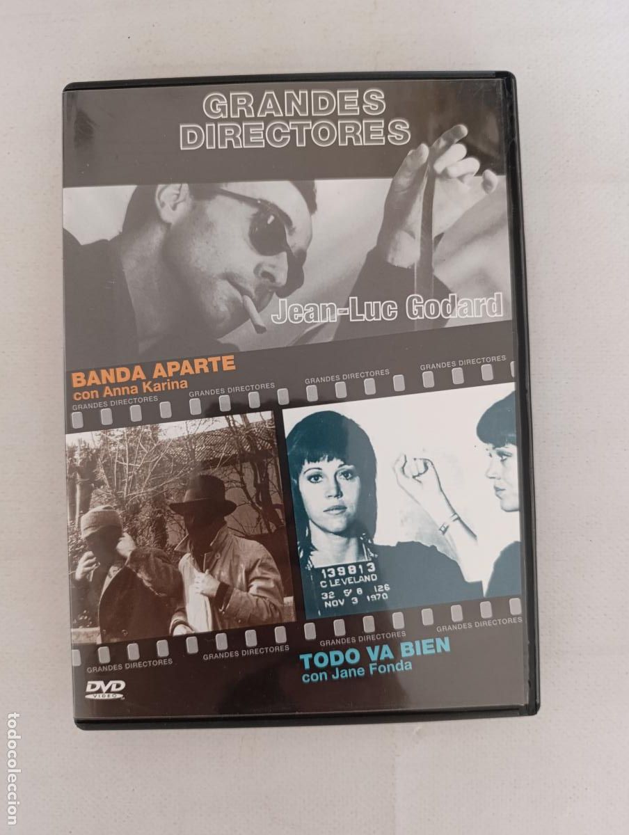 Cine: DVD BANDA APARTE / TODO VA BIEN - GRANDES DIRECTORES - JEAN-LUC GODARD (A5)