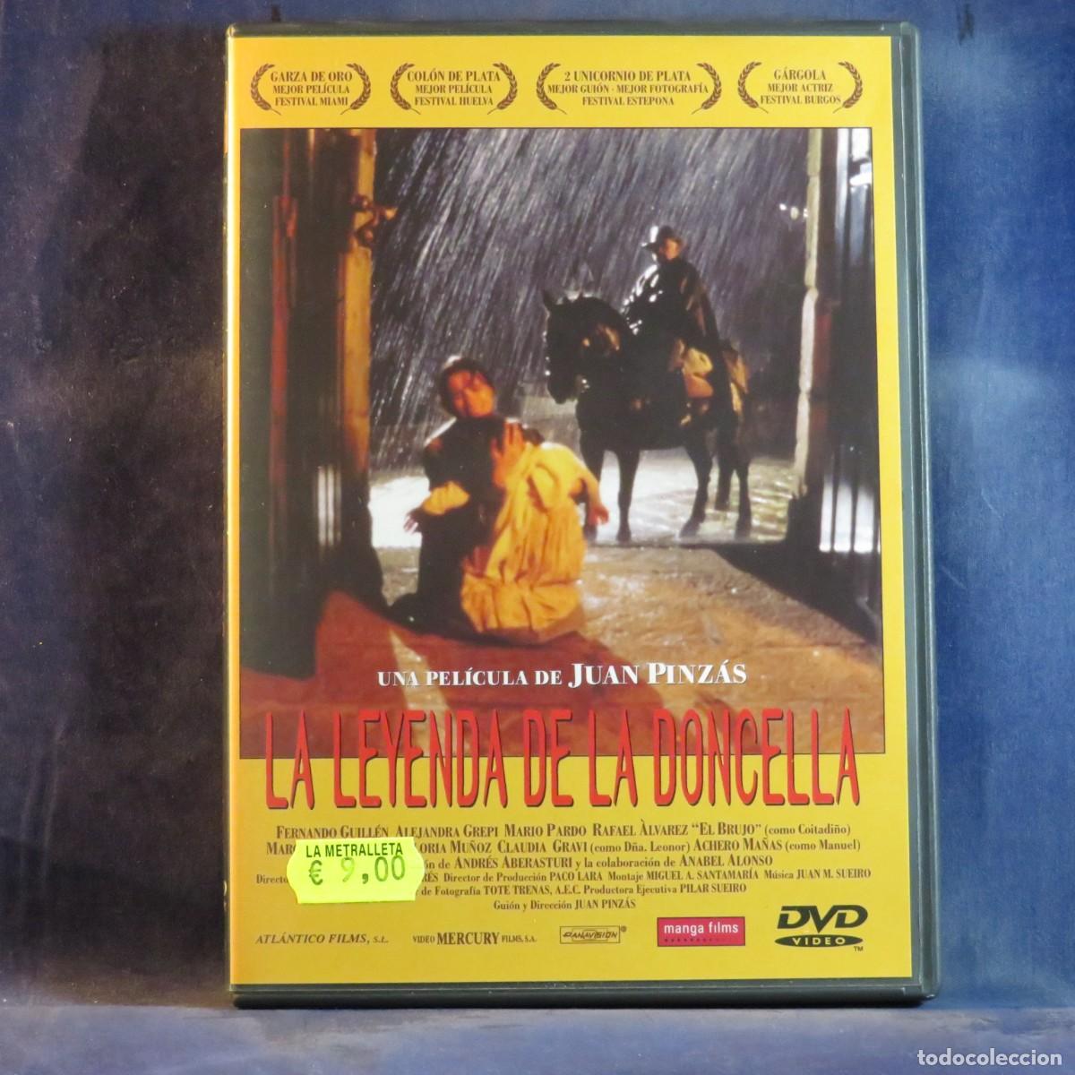 Cine: LA LEYENDA DE LA DONCELLA - DVD