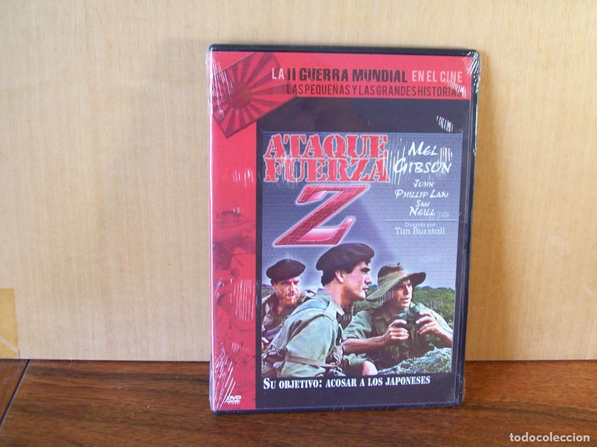 Cine: II GUERRA MUNDIAL - ATAQUE FUERZA Z - MEL GIBSON - SAM NEILL - DVD CAJA FINA NUEVA PRECINTADA