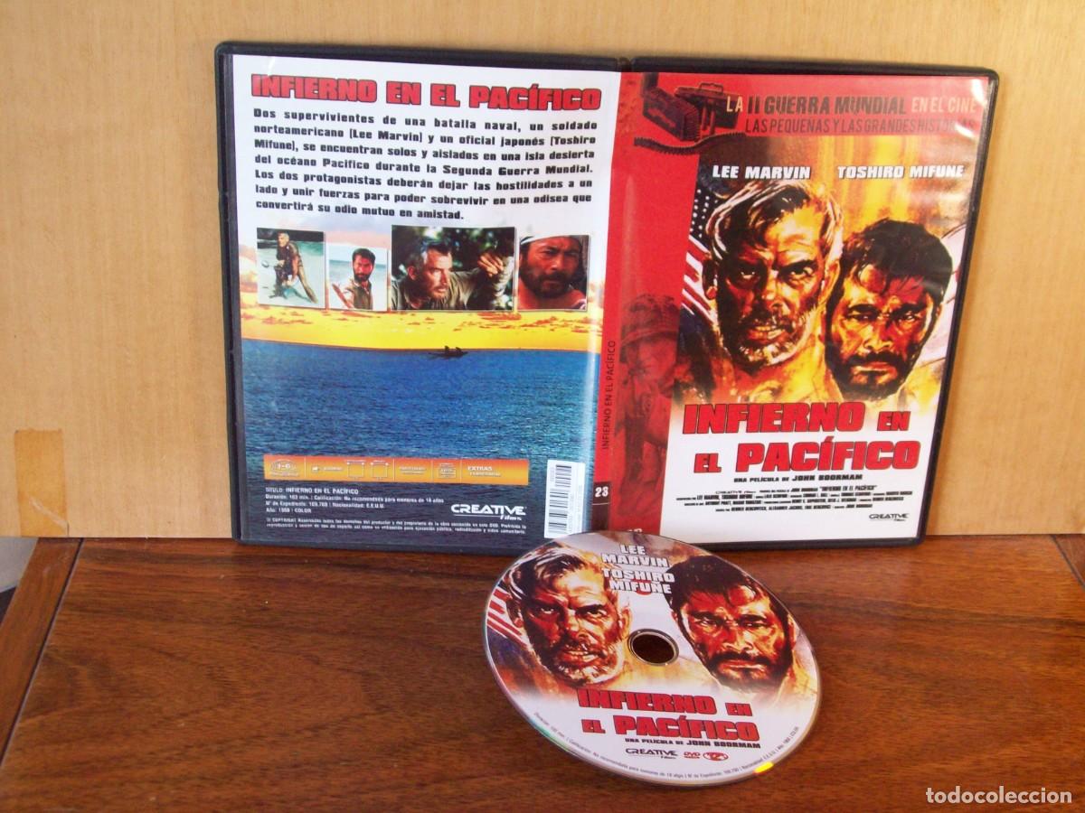 Cinema: II GUERRA MUNDIAL - INFIERNO EN EL PACIFICO - LEE MARVIN - TOSHIRO MIFUNE - DVD CAJA FINA