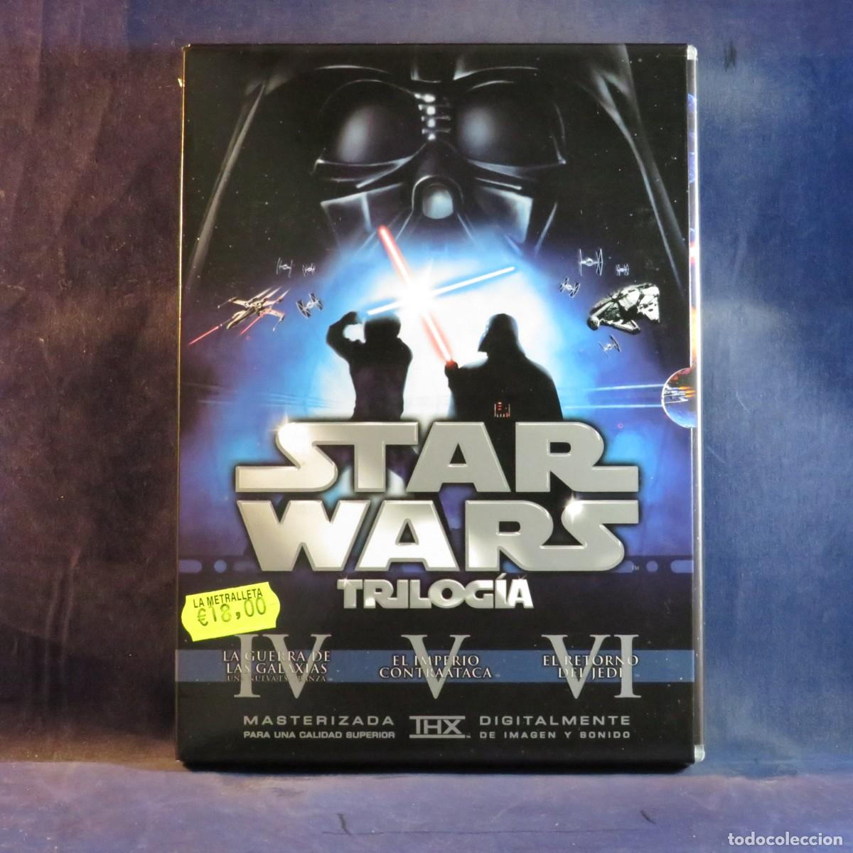 Cinema: STAR WARS - TRILOG&Iacute;A IV, V Y VI - 3 DVD