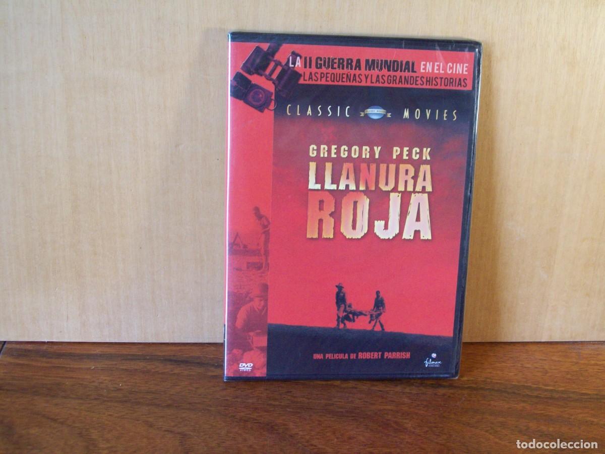 Cine: II GUERRA MUNDIAL - LLANURA ROJA - GREGORY PECK - DVD CAJA FINA NUEVO PRECINTADO