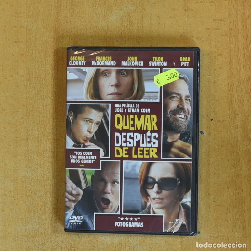 Cine: QUEMAR DESPUES DE LEER - DVD - Combina y ahorra en el env&iacute;o