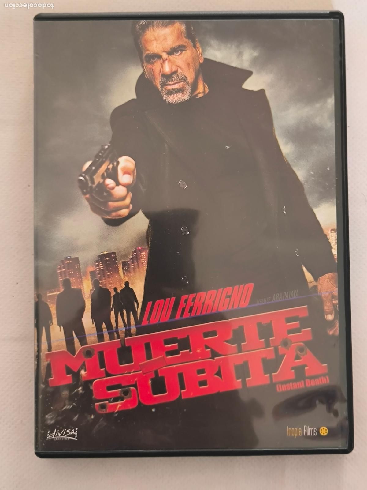 Cine: DVD MUERTE SUBITA - LOU FERRIGNO (Q4)