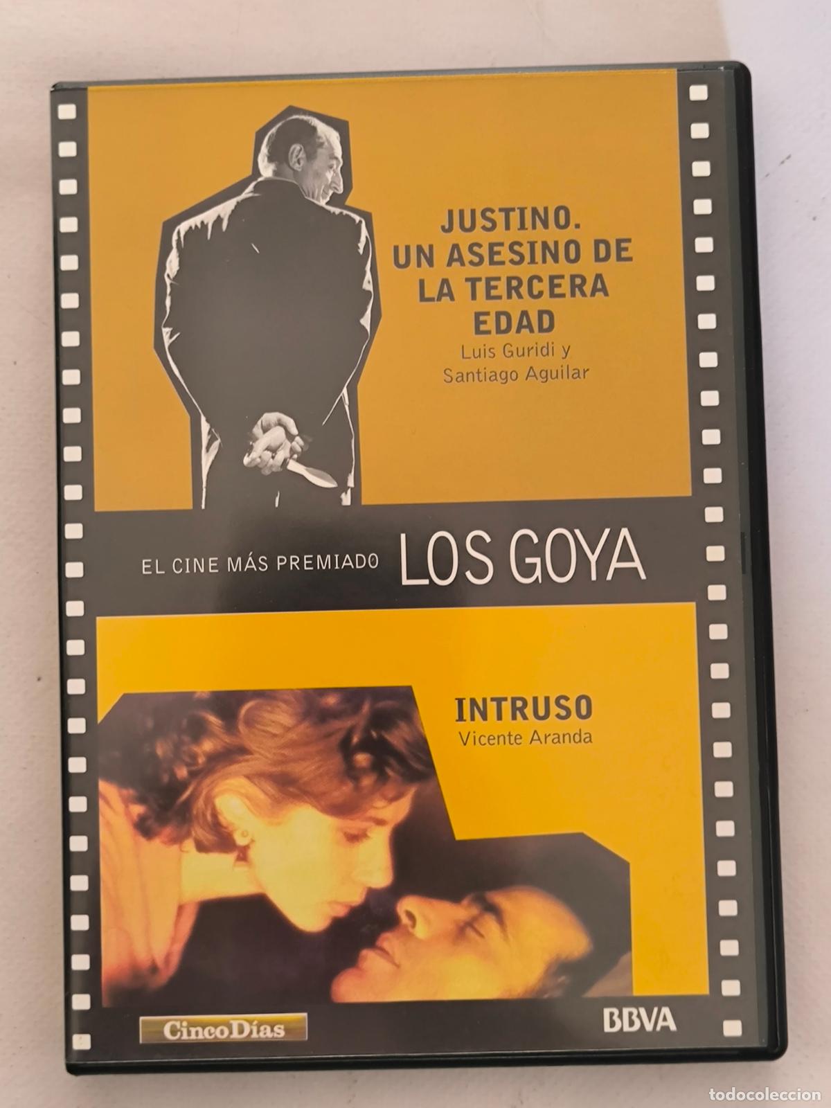 Cine: DVD JUSTINO, UN ASESINO DE LA TERCERA EDAD / INTRUSO (B5)