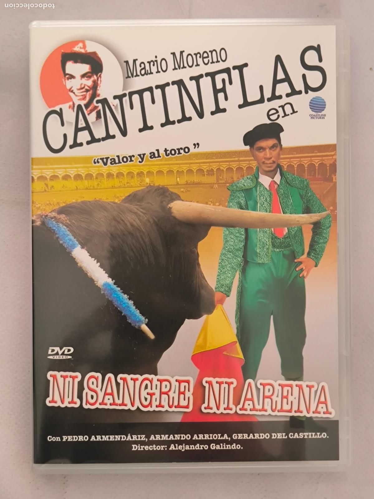 Cine: DVD NI SANGRE NI ARENA - CANTINFLAS (C5)