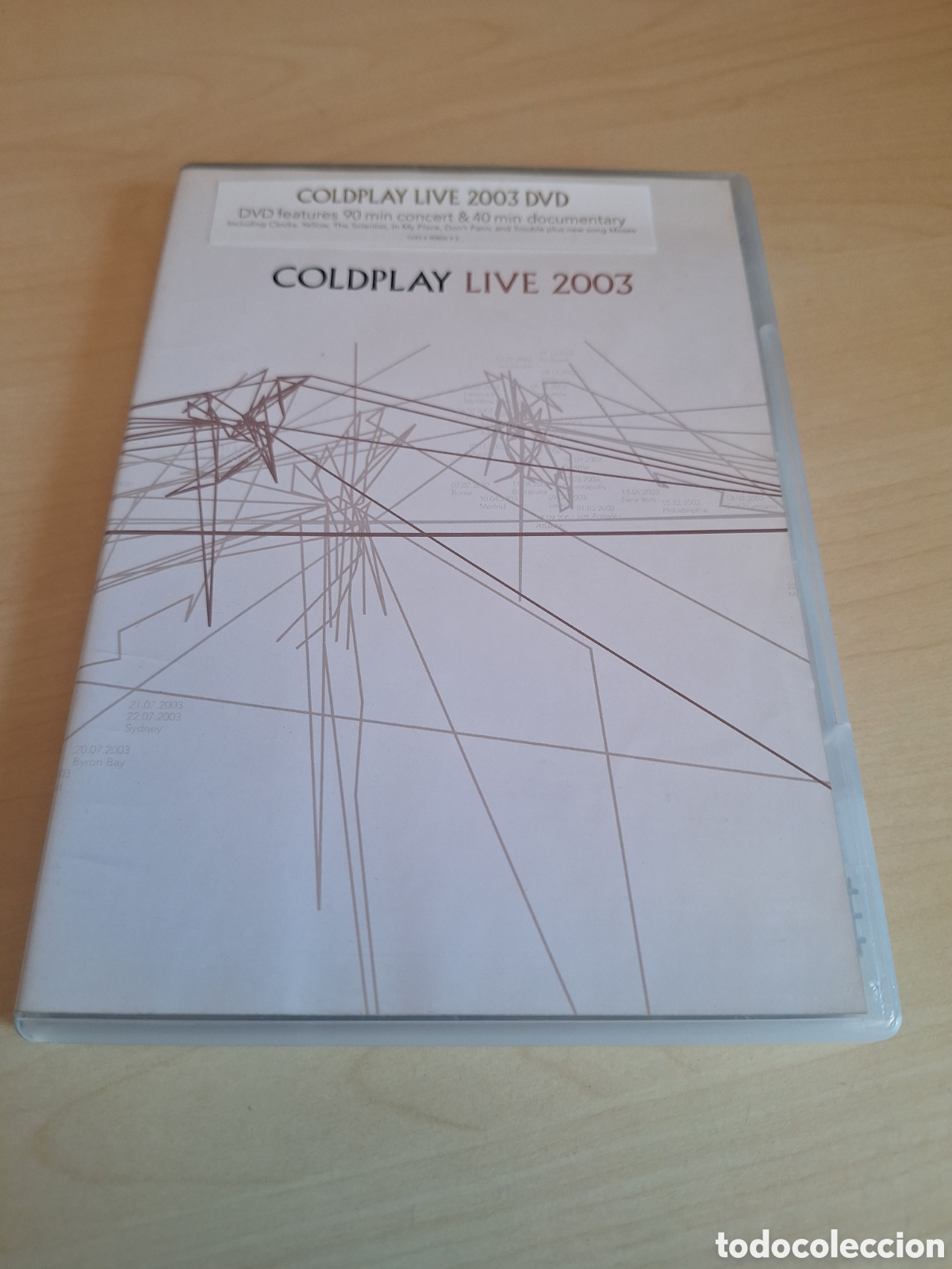 Cine: RD31 Coldplay live 2003 DVD SEGUNDAMANO