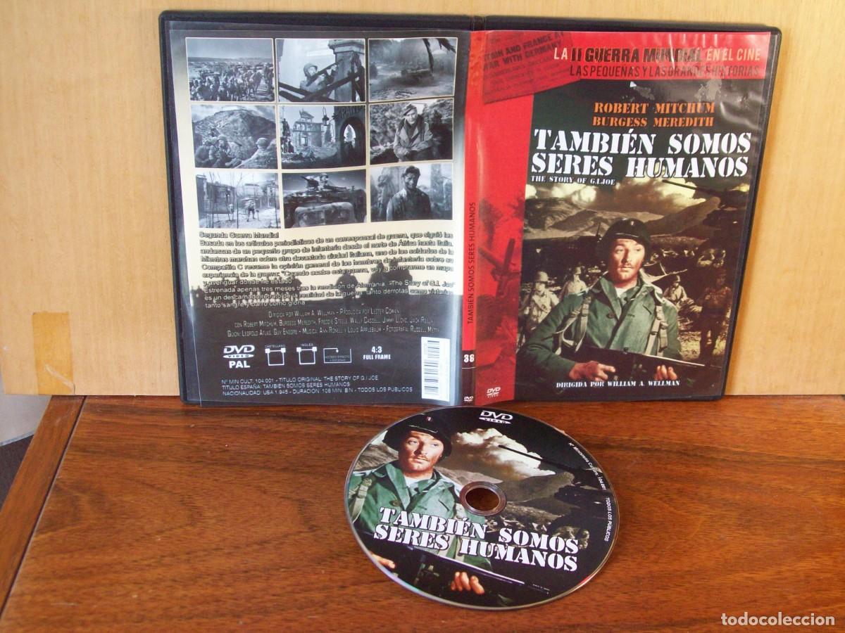 Cine: II GUERRA MUNDIAL - TAMBIEN SOMOS SERES HUMANOS - ROBERT MITCHUM - DVD CAJA FINA