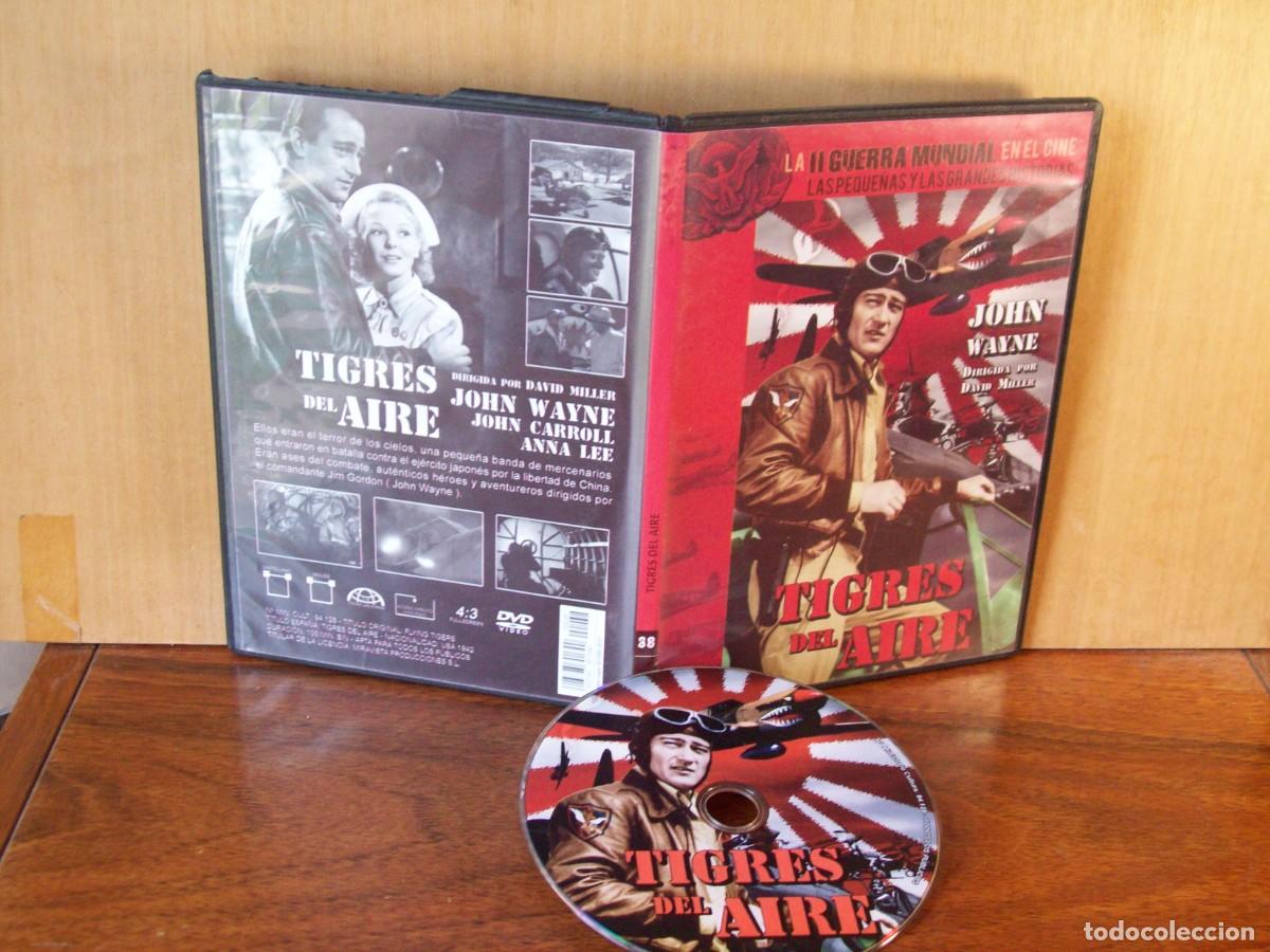 Cine: II GUERRA MUNDIAL - TIGRES DEL AIRE - JOHN WAYNE - JOHN CARROL - ANNA LEE - DVD CAJA FINA