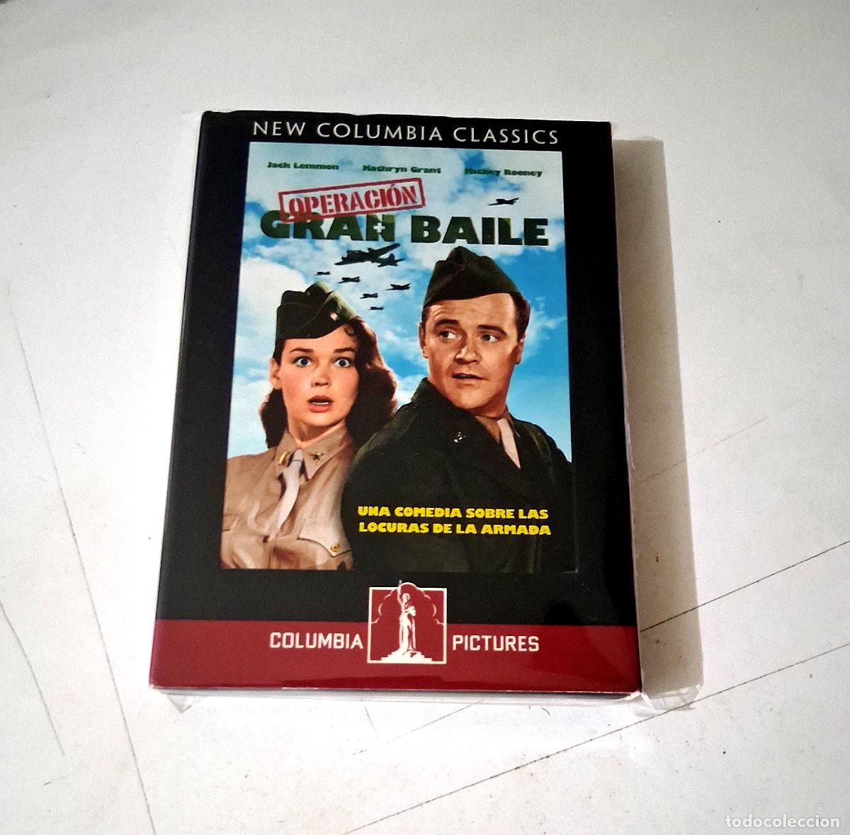 Cine: DVD &rdquo;OPERACION GRAN BAILE&rdquo; +FUNDA CARTON RICHARD QUINE JACK LEMMON KATHRYN GRANT