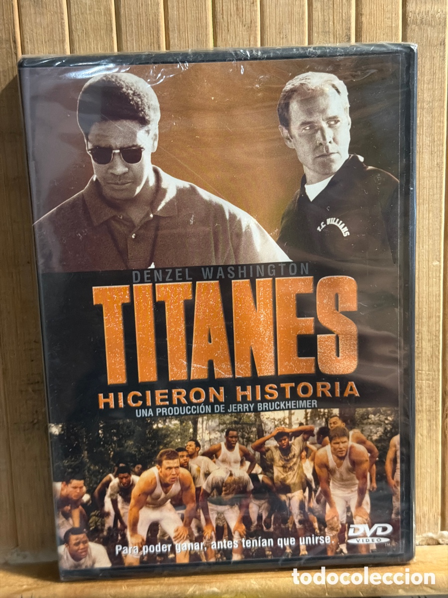 Cine: Titanes , Hicieron Historia - DVD PRECINTADO -
