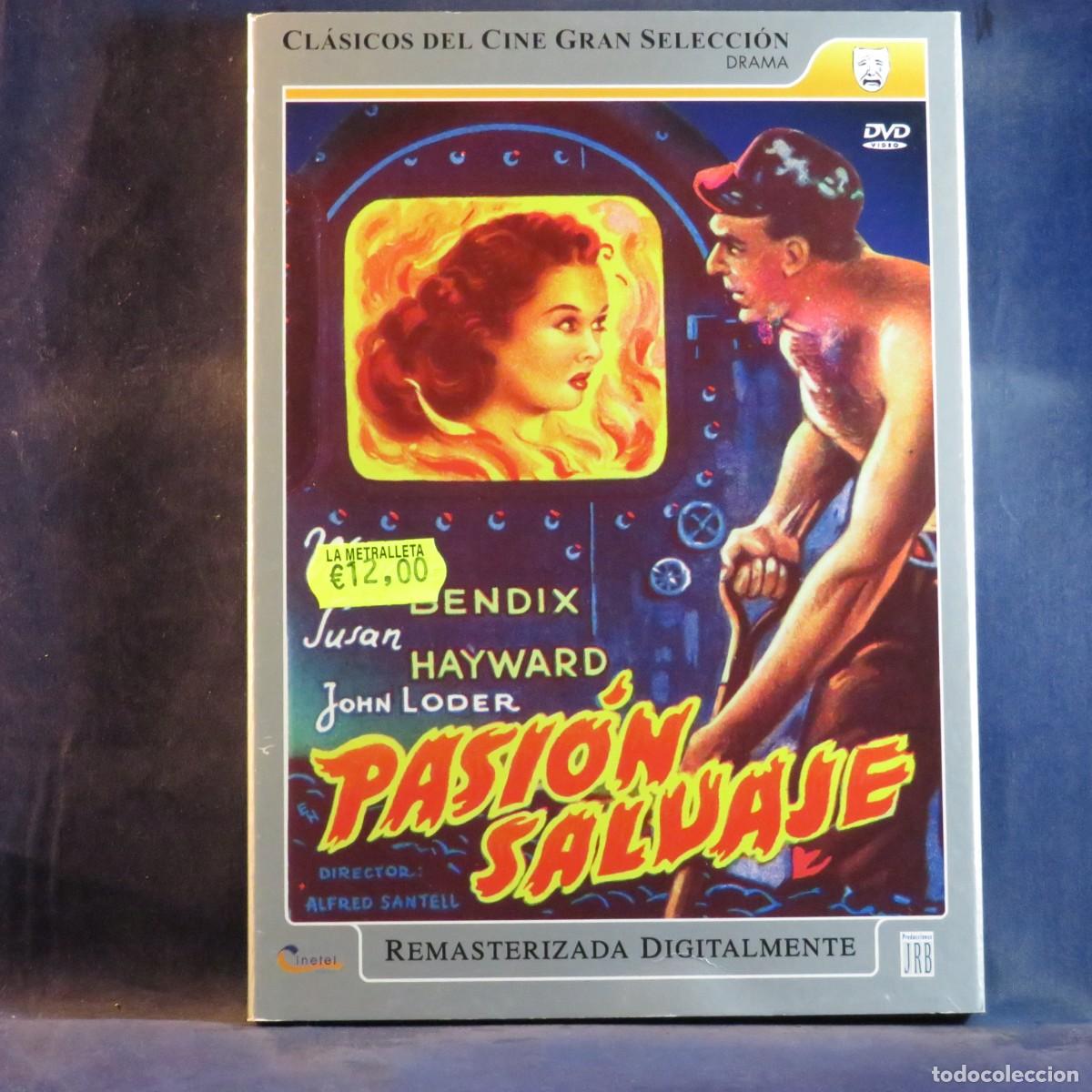 Cine: PASI&Oacute;N SALVAJE - DVD