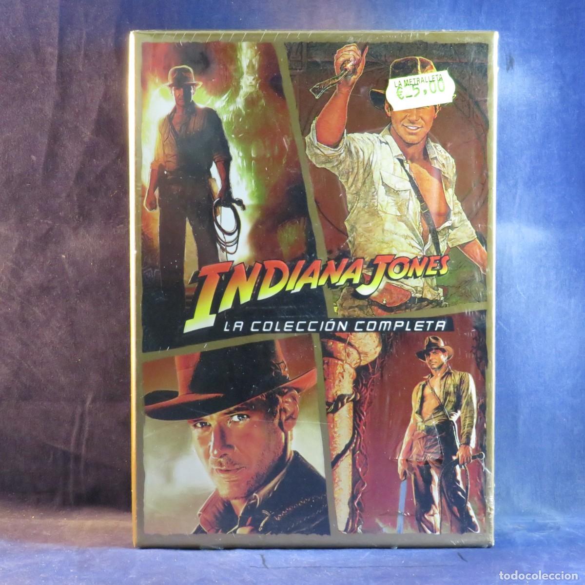 Cine: INDIANA JONES, LA COLECCI&Oacute;N COMPLETA - 4 DVD