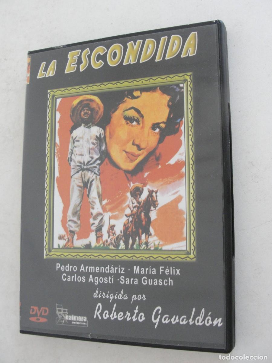 Cine: dvd revoluci&oacute;n mexicana - LA ESCONDIDA - MARIA FELIZ / PEDRO ARMENDARIZ - GAVALDON - COMO NUEVA