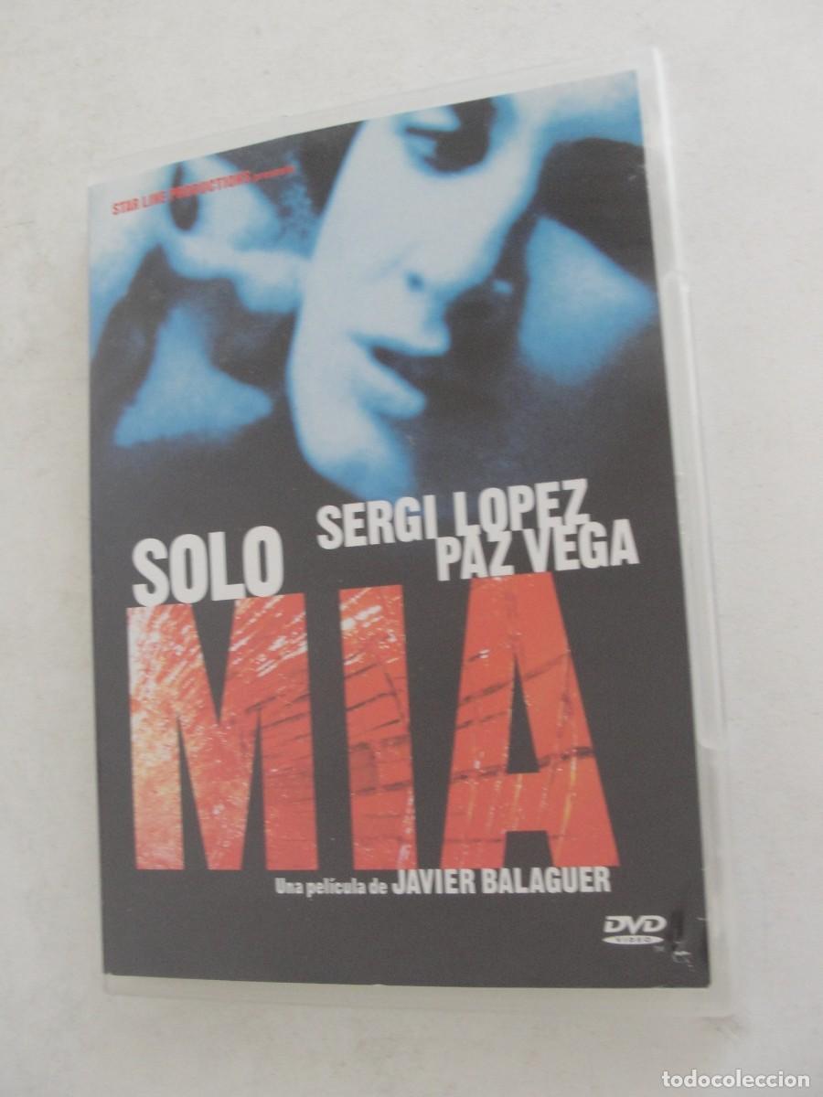 Cine: DVD ESPA&Ntilde;A - SOLO MIA - SERGI LOPEZ & PAZ VEGA - VIOLENCIA MACHISTA - CANCION CLARA MONTES