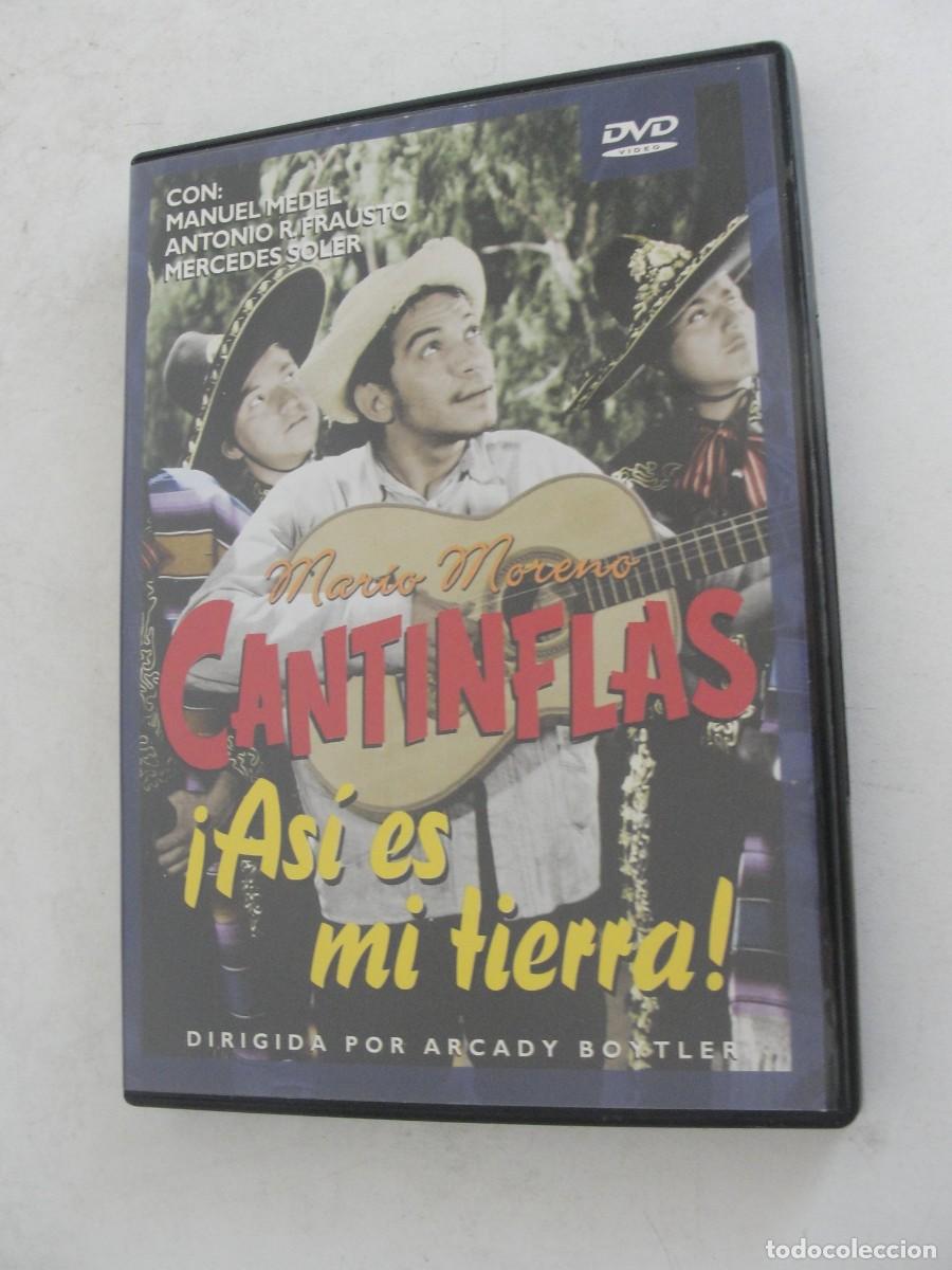 Cine: DVD MEXICO - ASI ES MI TIERRA / CANTINFLAS MARIO MORENO - SU PRIMERA PELICULA 1937 - COMO NUEVA