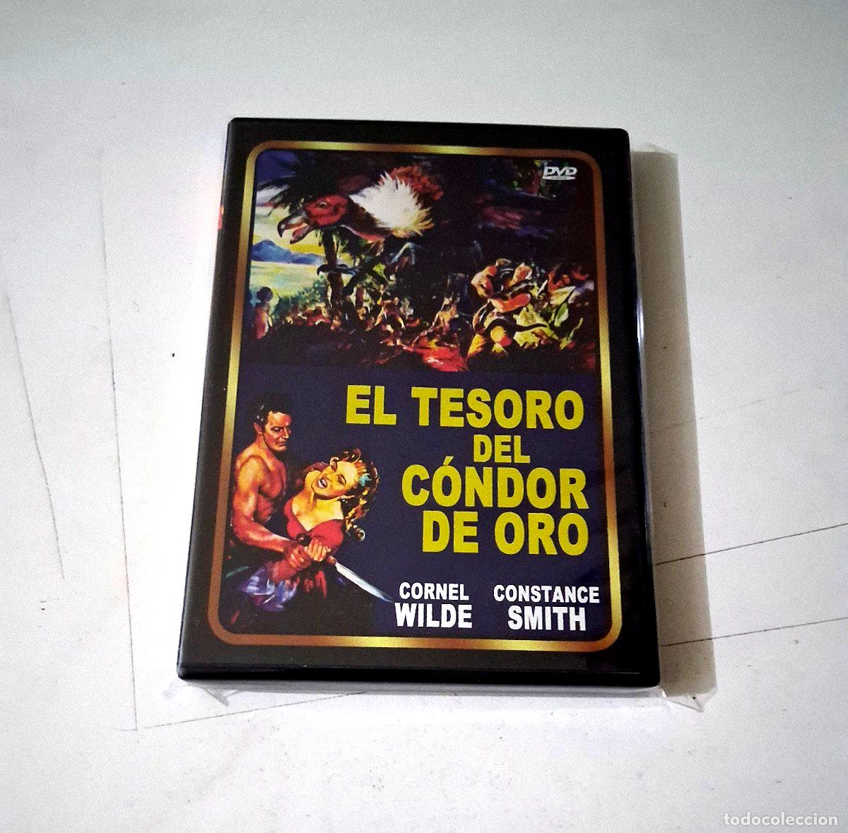 Cine: DVD &rdquo;EL TESORO DEL CONDOR DE ORO&rdquo; CORNEL WILDE CONSTANCE SMITH