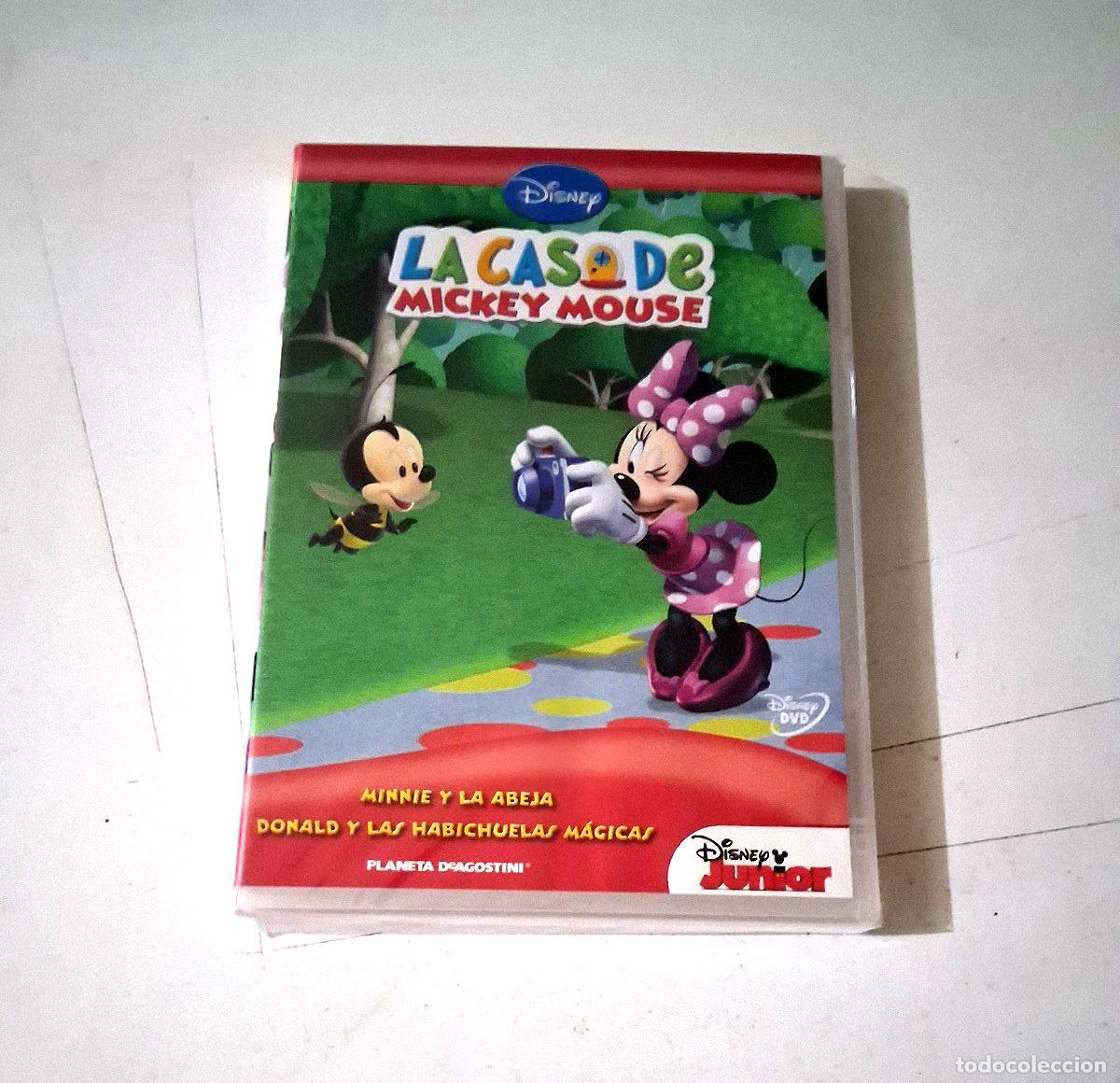 Cine: DVD &rdquo;LA CASA DE MICKEY MOUSE 12 MINNIE Y LA ABEJA DONALD Y LAS HABI&rdquo; WALT DISNEY