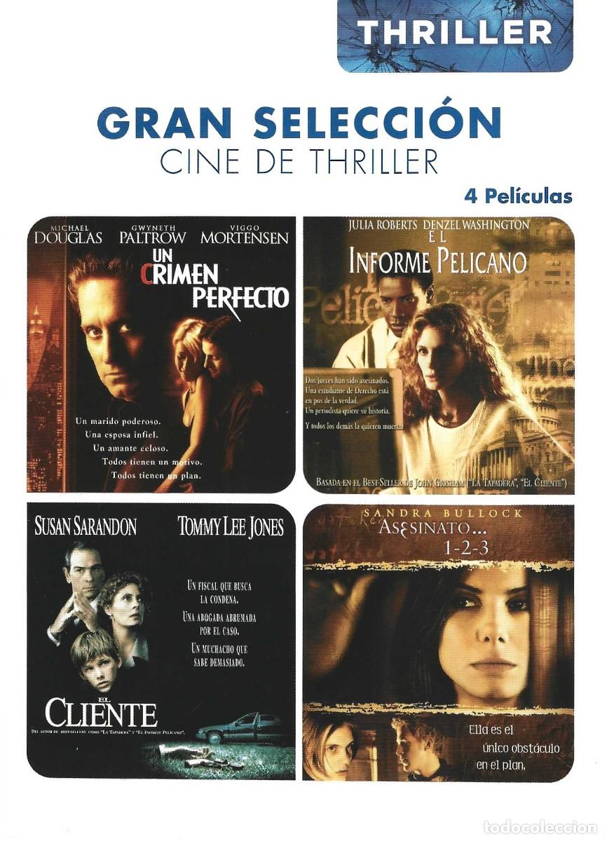 Cine: GRAN SELECCI&Oacute;N CINE DE THRILLER 4 PEL&Iacute;CULAS