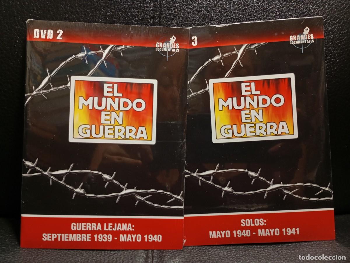 Cine: EL MUNDO EN GUERRA - 2 DVD'S - DVD'S 2 Y 3 - GUERRA LEJANA - SOLOS - PORTADA DE CARTON - PRECINTADOS