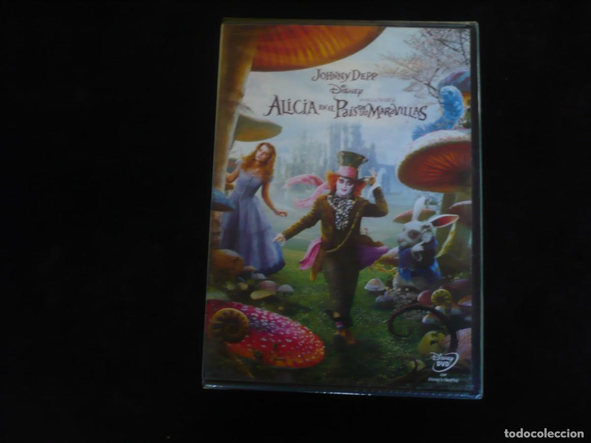 Cine: alicia en el pais de las maravillas - johnny depp - dvd nuevo precintado