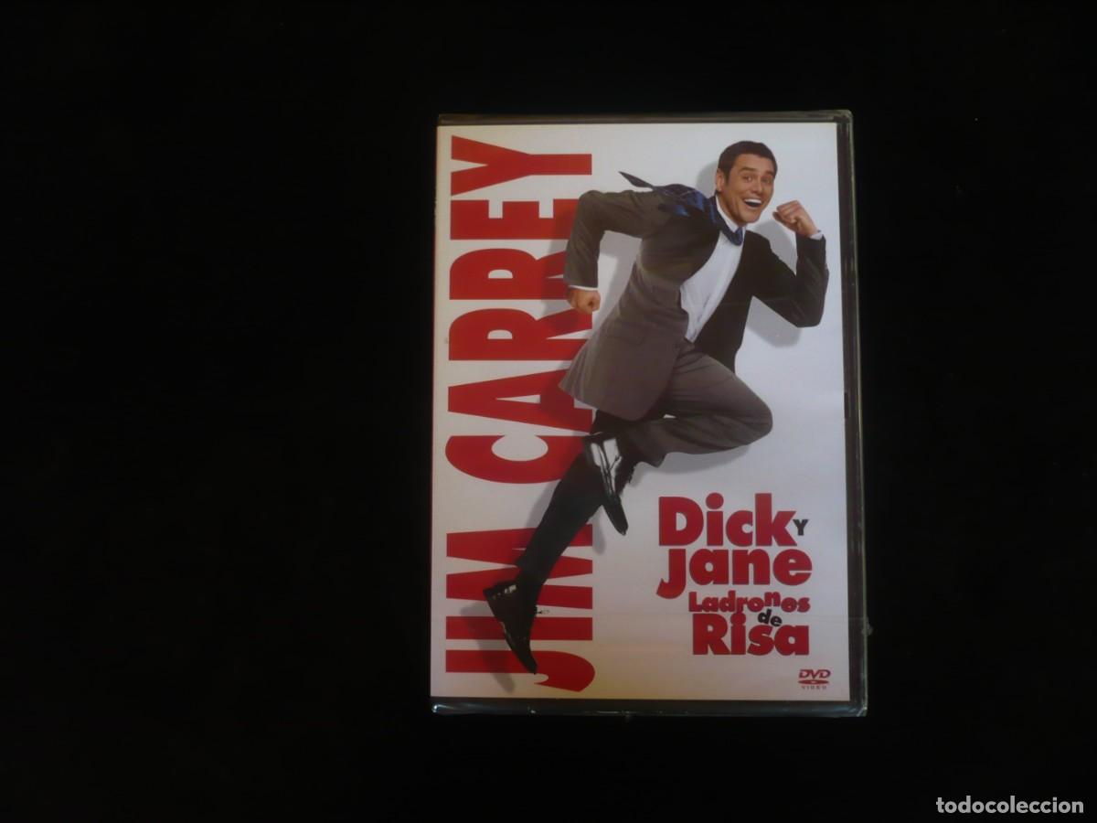 Cine: dick y jane ladrones de risa - jim carrey - dvd nuevo precintado