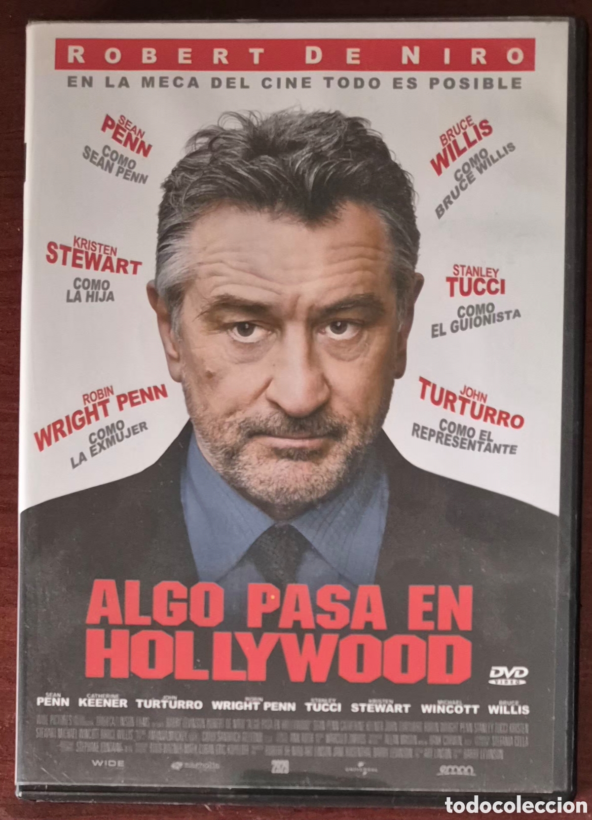 Cine: DVD - ALGO PASA EN HOLLYWOOD (DIRECCI&Oacute;N: BARRY LEVINSON)