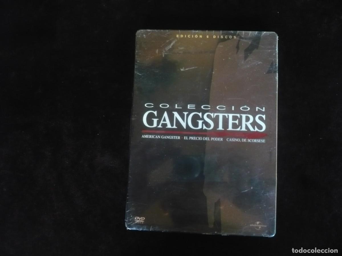 Cine: coleccion gangsters - edicion 6 discos en caja metalica - dvd nuevo precintado