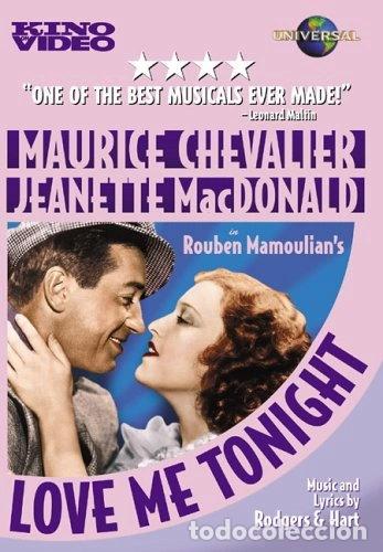 Cine: Love Me Tonight- 0738329032227