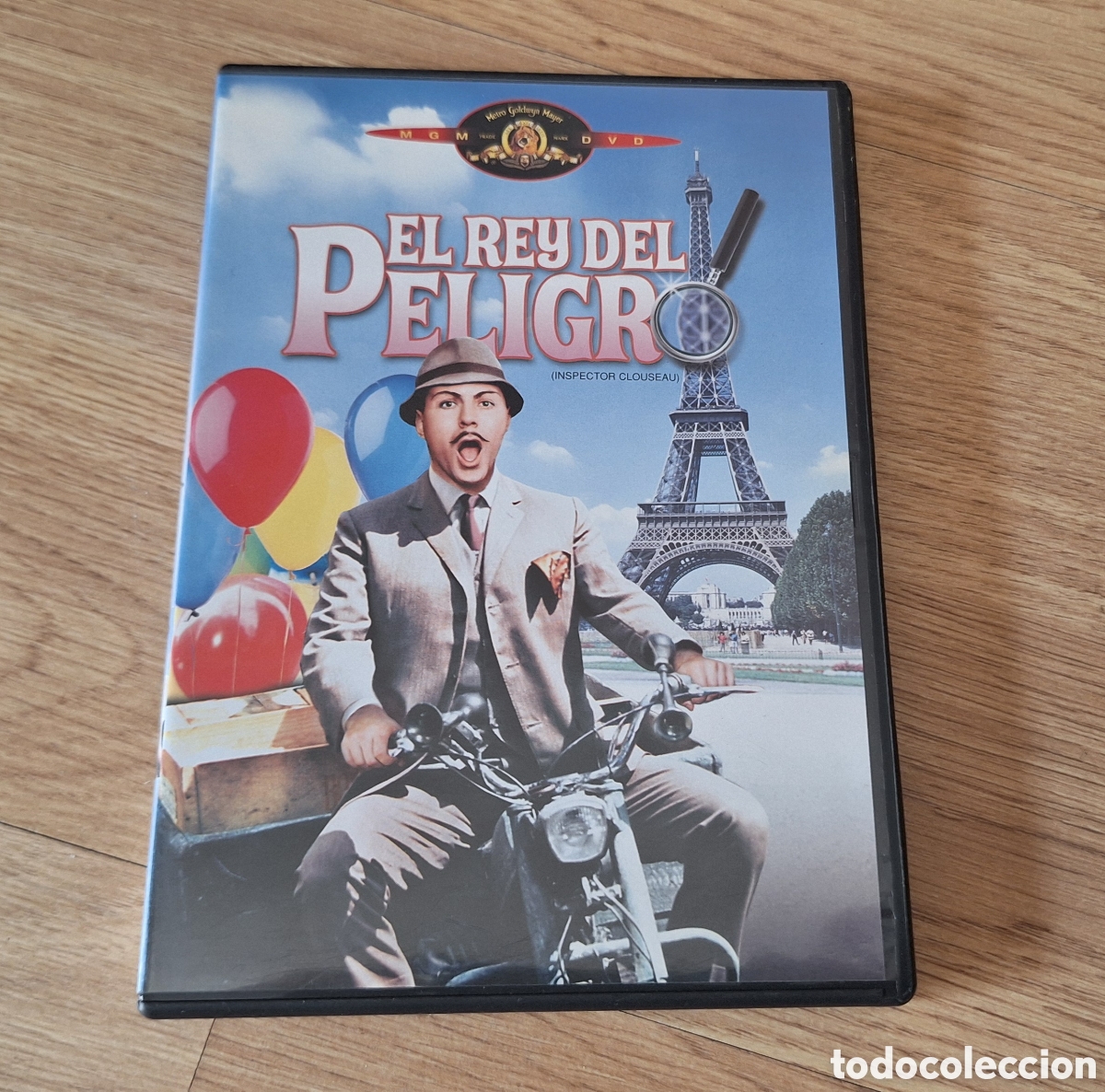 Cine: El Rey del Peligro DVD Comedia