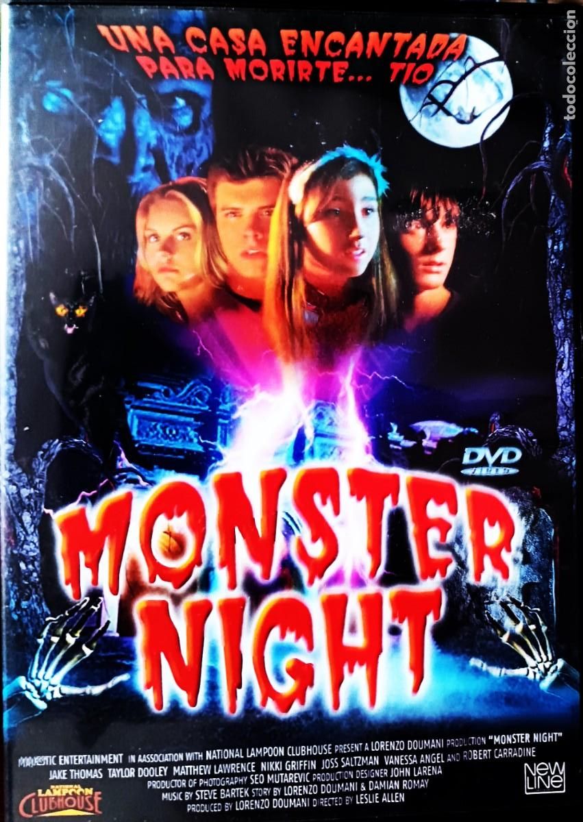 Cine: MONSTER NIGHT. CINE EN DVD, COLECCION.