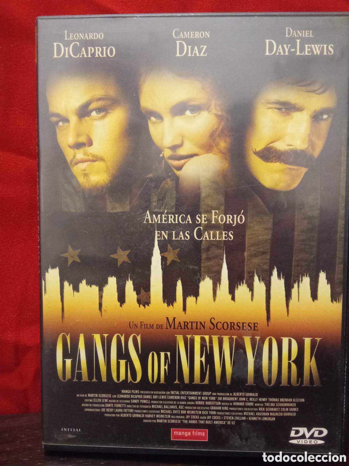 Cine: GANGS of NEW YORK - AMERICA SE FORJO EN LAS CALLES - DVD pel&iacute;cula