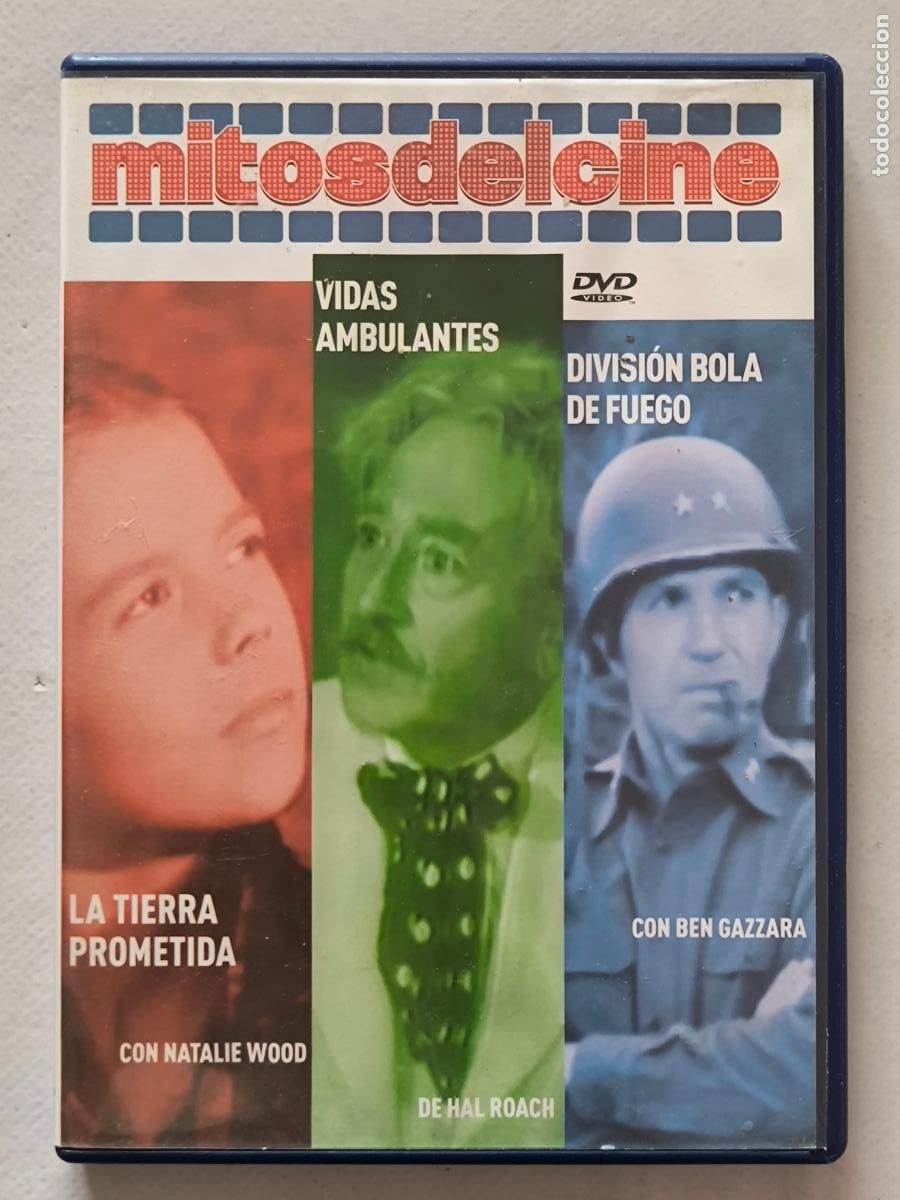 Cine: DVD LA TIERRA PROMETIDA / VIDAS AMBULANTES / DIVISION BOLA DE FUEGO (7O)