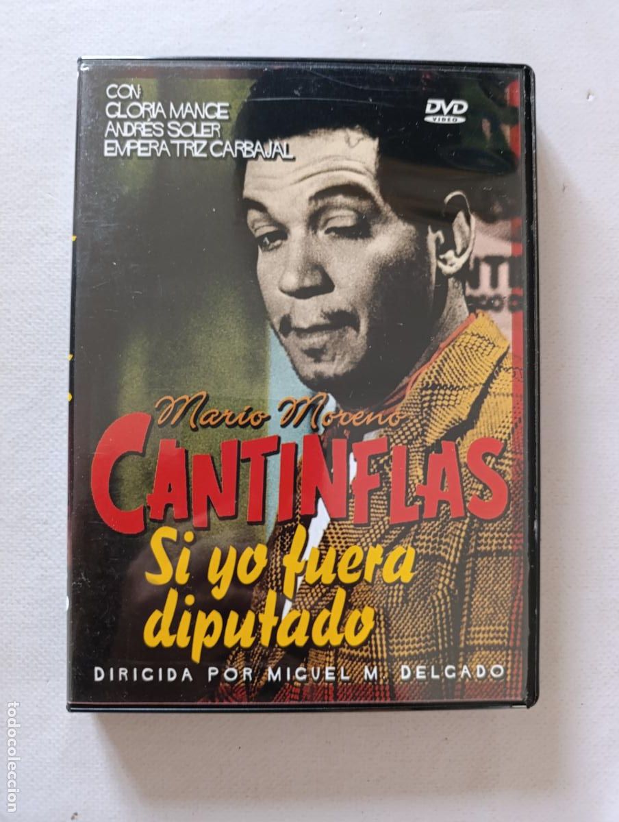 Cine: DVD SI YO FUERA DIPUTADO - MARIO MORENO CANTINFLAS (7Q)