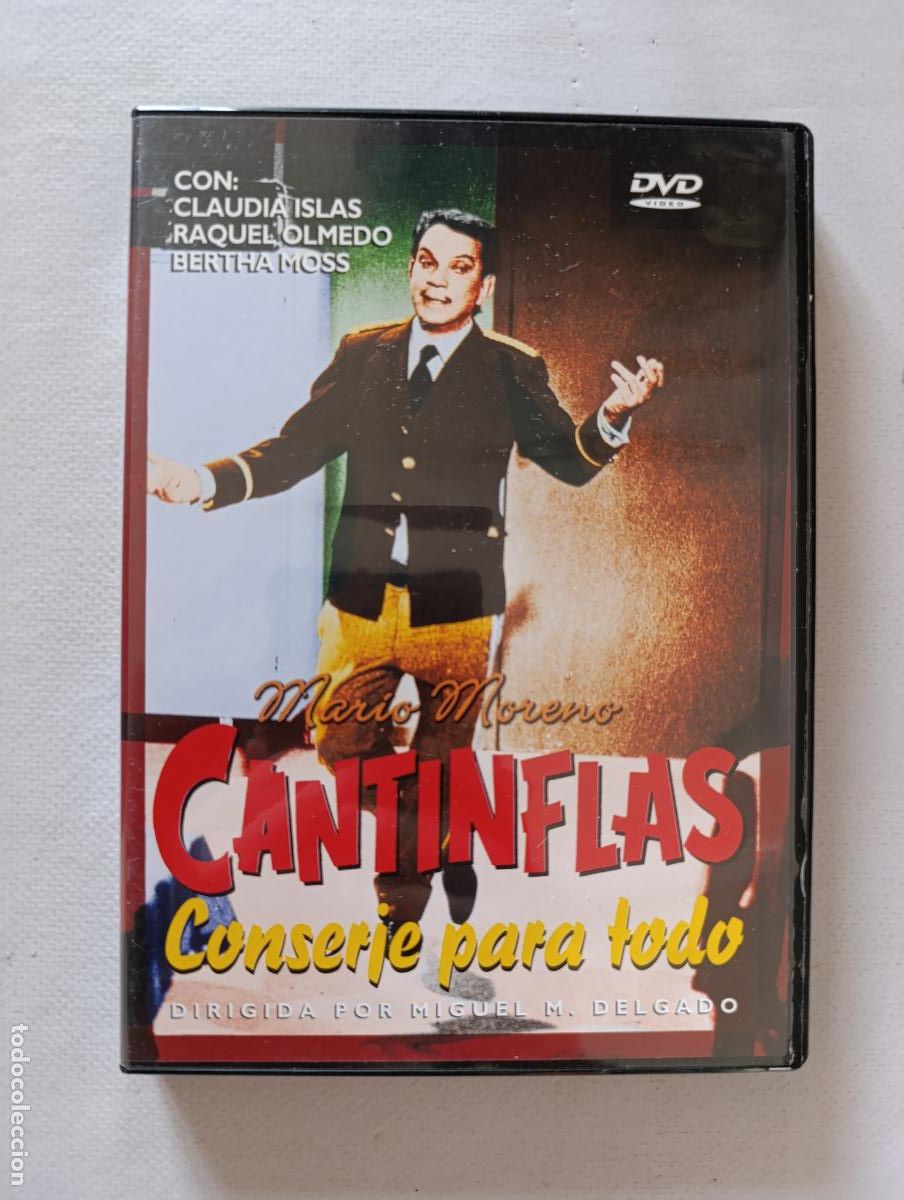 Cine: DVD CONSERJE PARA TODO - MARIO MORENO CANTINFLAS (7Q)