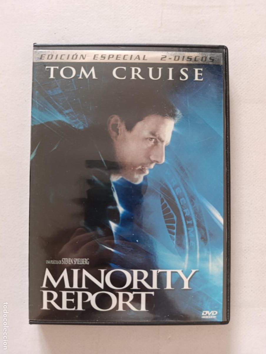 Cine: DVD MINORITY REPORT - EDICION ESPECIAL 2 DISCOS - TOM CRUISE - LEER DESCRIPCION (7Q)