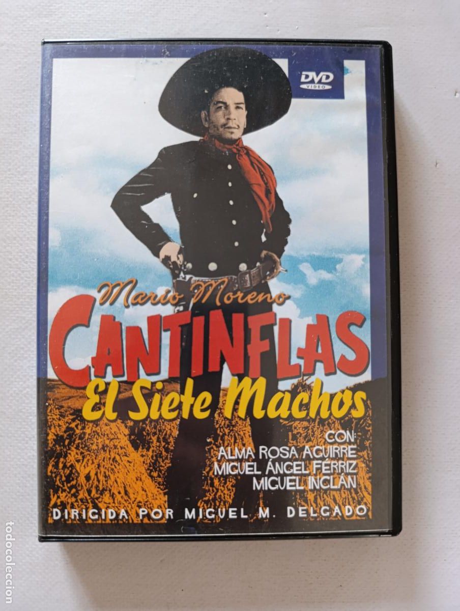 Cine: DVD EL SIETE MACHOS - MARIO MORENO CANTINFLAS (7R)