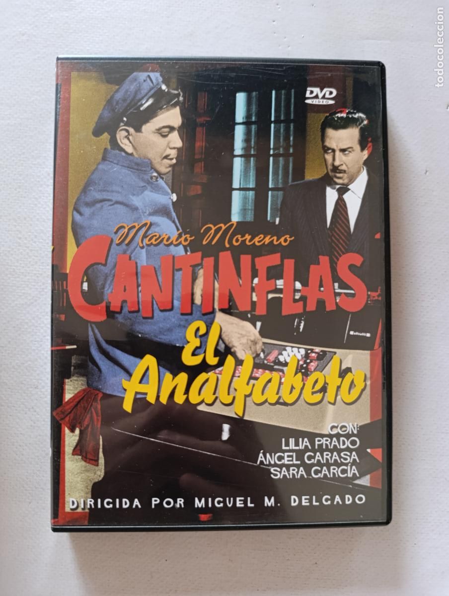 Cine: DVD EL ANALFABETO - MARIO MORENO CANTINFLAS (7T)