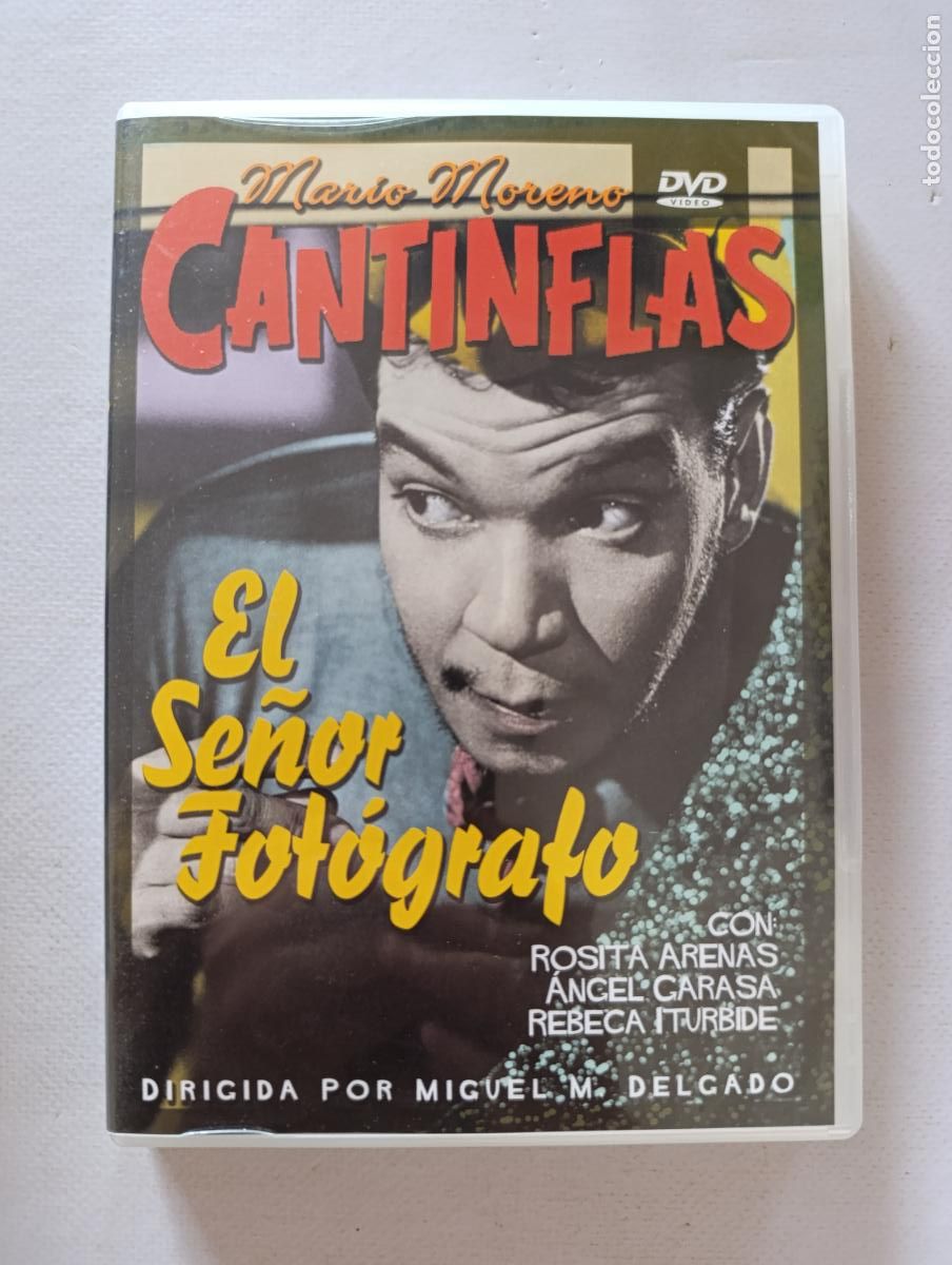 Cine: DVD EL SE&Ntilde;OR FOTOGRAFO - MARIO MORENO CANTINFLAS (7T)
